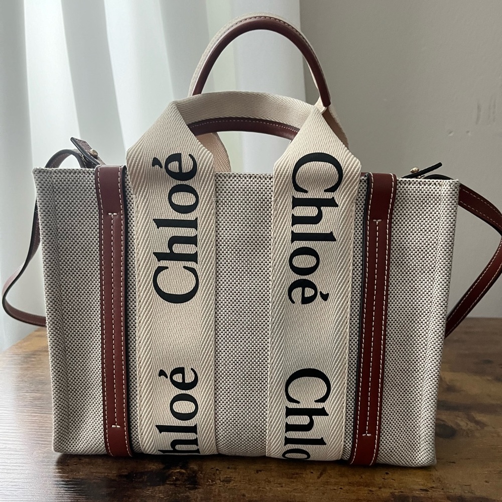 Like new Chloe small woody Tote